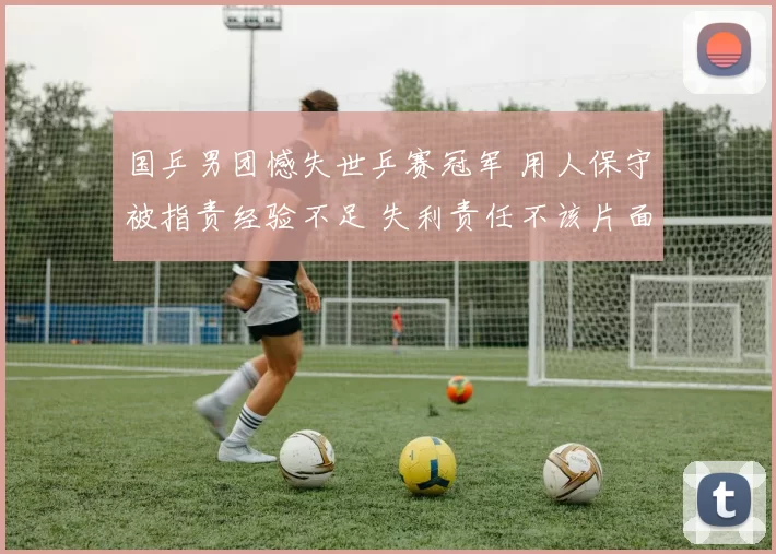 国乒男团憾失世乒赛冠军 用人保守被指责经验不足 失利责任不该片面