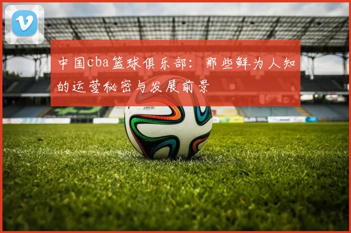 中国cba篮球俱乐部：那些鲜为人知的运营秘密与发展前景